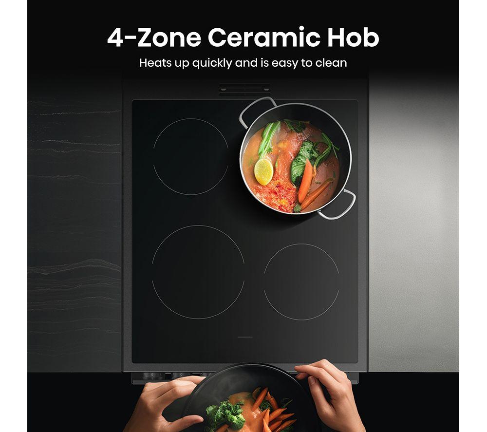 HISENSE Hi6 Max 69/43L HDCEC5C10B 50 cm Electric Ceramic Cooker - Jet Black image number 7 of 15