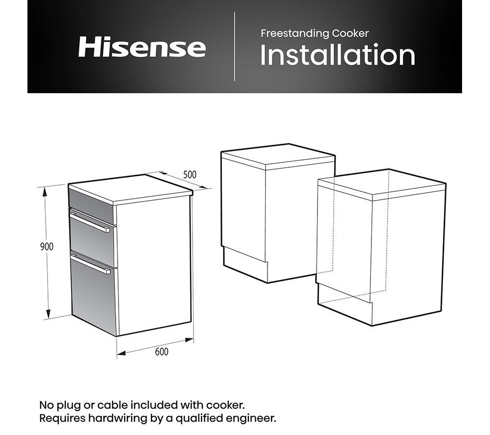 HISENSE Hi6 Max 69/43L HDCEC5C10B 50 cm Electric Ceramic Cooker - Jet Black image number 14 of 15