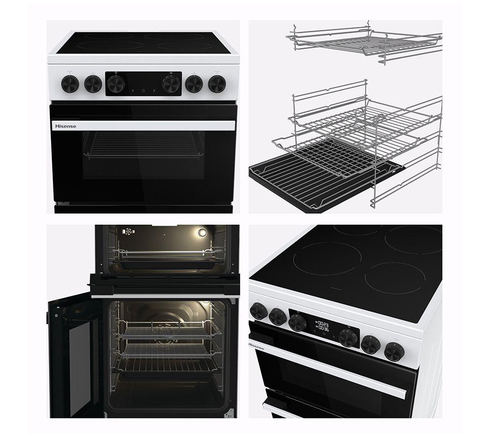 HISENSE Hi6 Max 69/43L HDCEC5C10W 50cm Electric Ceramic Cooker - White image number 13 of 15
