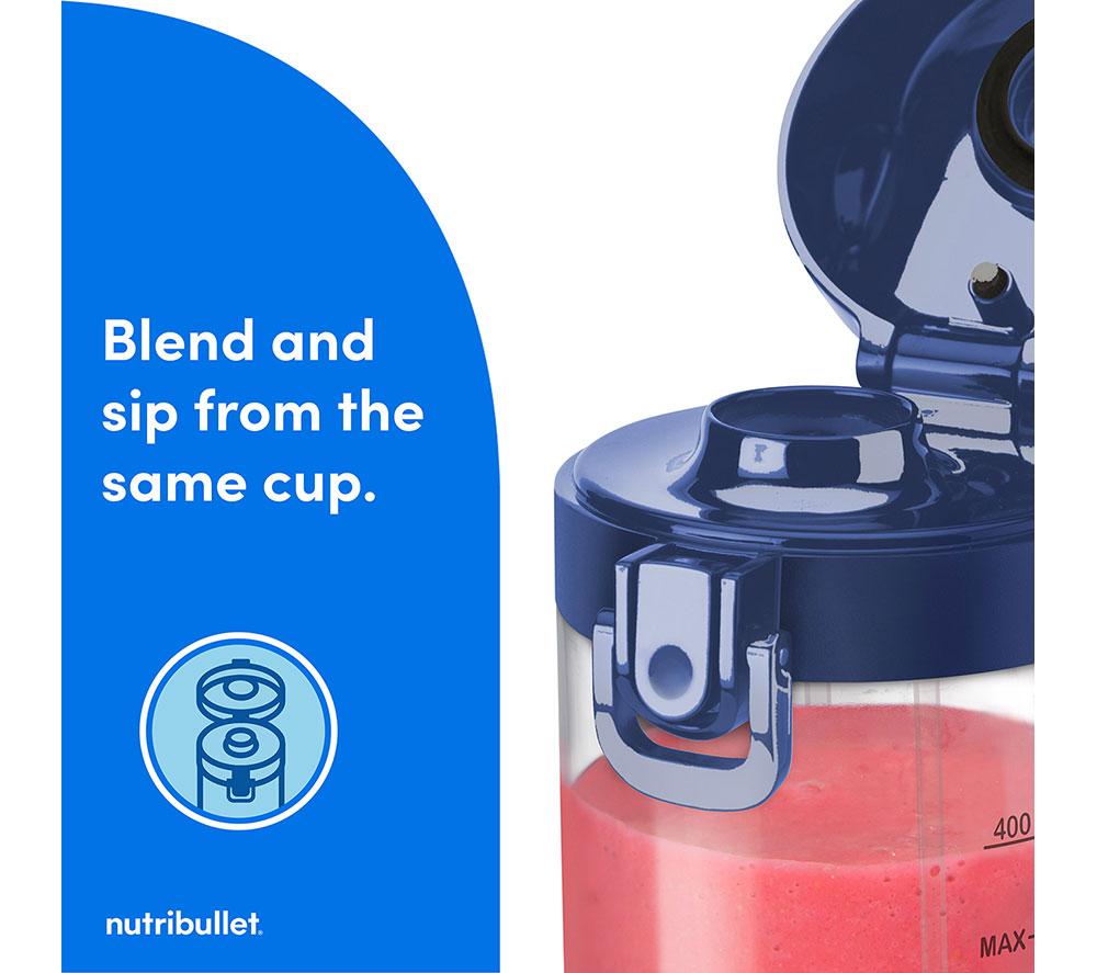 NUTRIBULLET Portable Blender - Navy Blue image number 6 of 10