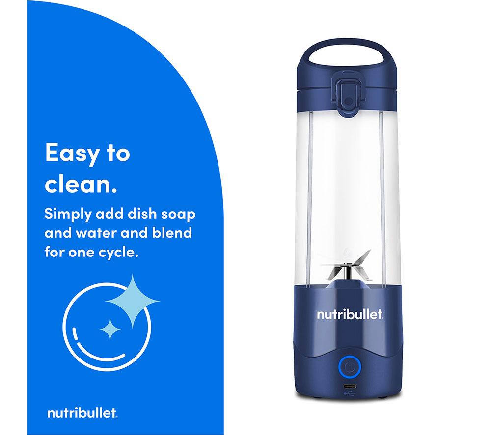 NUTRIBULLET Portable Blender - Navy Blue image number 7 of 10