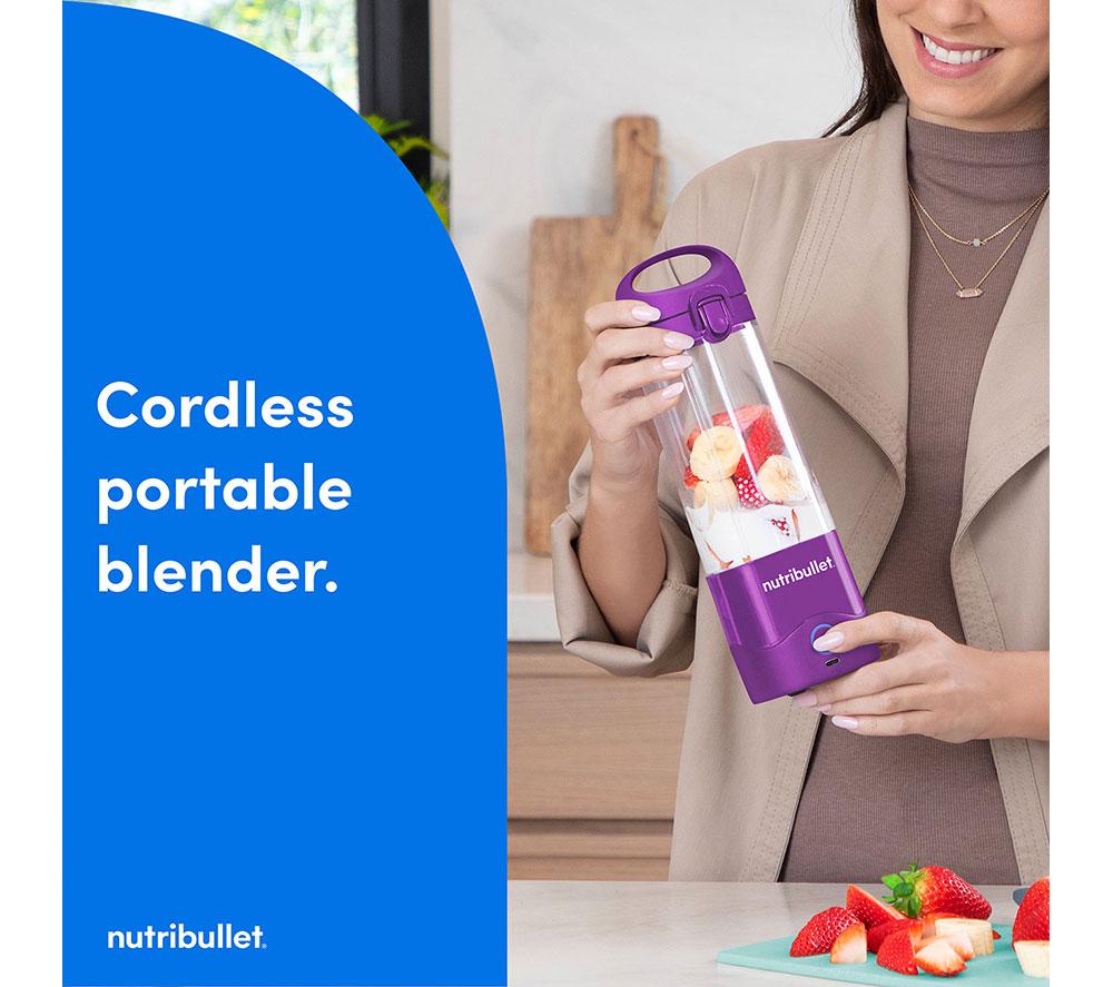 NUTRIBULLET Portable Blender - Purple image number 3 of 11