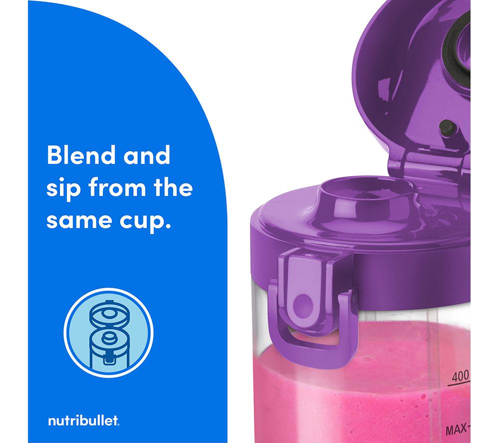 NUTRIBULLET Portable Blender - Purple image number 6 of 11