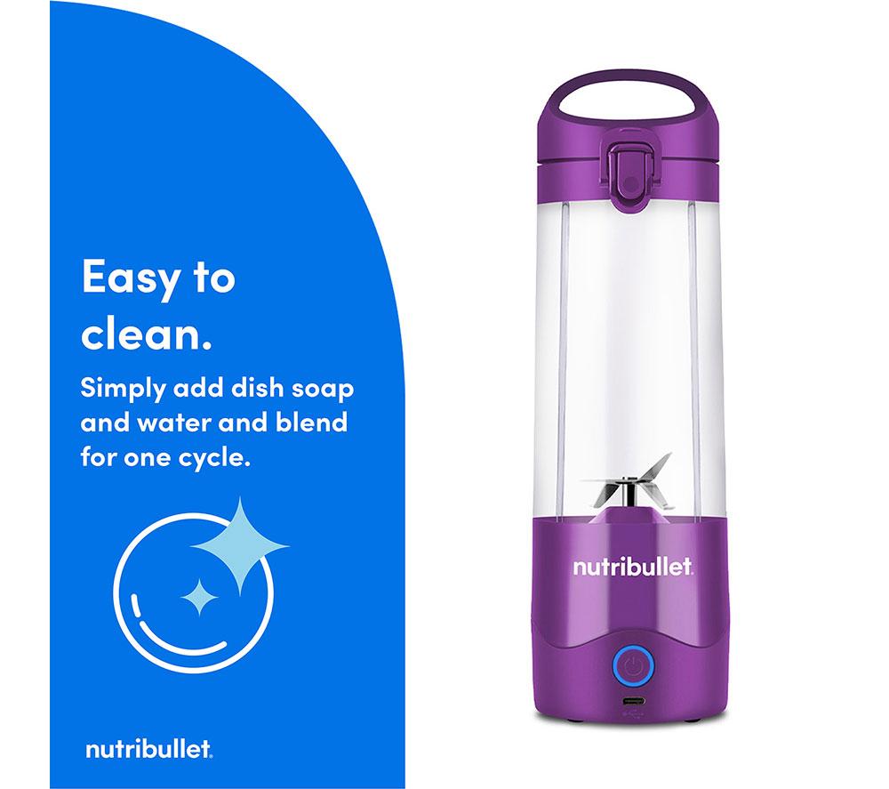 NUTRIBULLET Portable Blender - Purple image number 7 of 11
