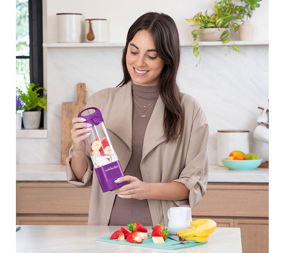 NUTRIBULLET Portable Blender - Purple image number 9 of 11