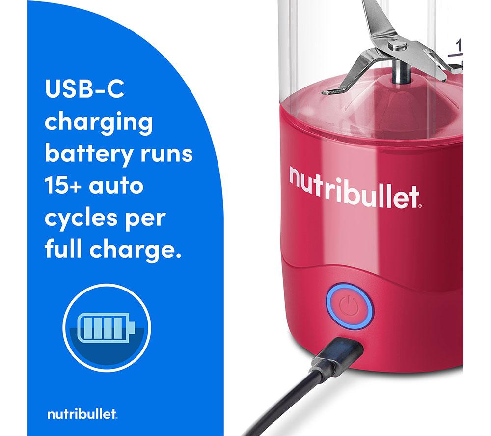 NUTRIBULLET Portable Blender - Magenta image number 4 of 11