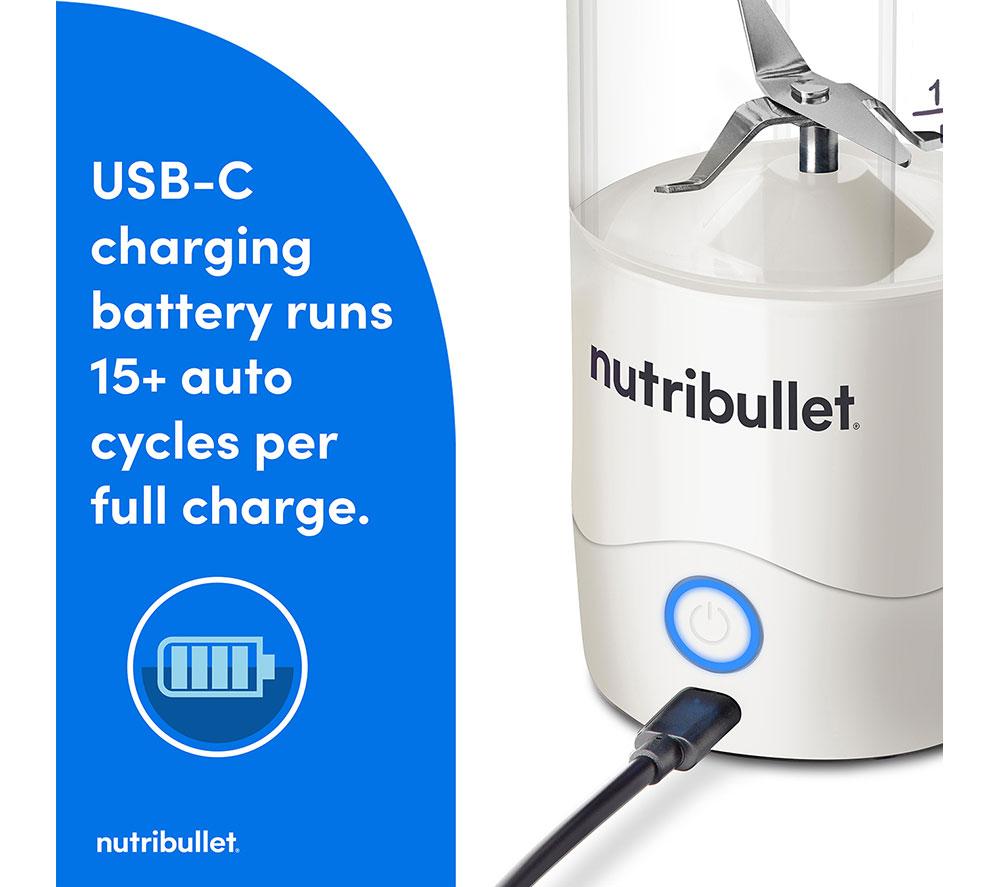 NUTRIBULLET Portable Blender - White image number 4 of 10