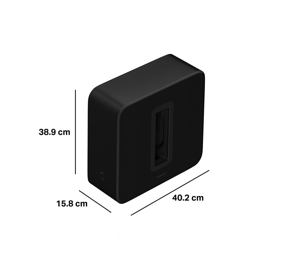 SONOS Sub 4 Wireless Subwoofer - Black image number 5 of 9