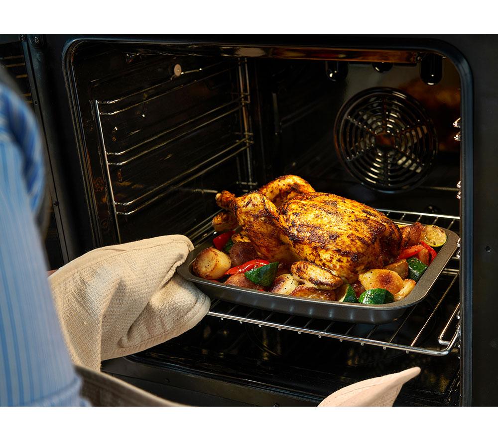 BELLING Farmhouse 90DF Dual Fuel Range Cooker - Cream & Chrome image number 13 of 20