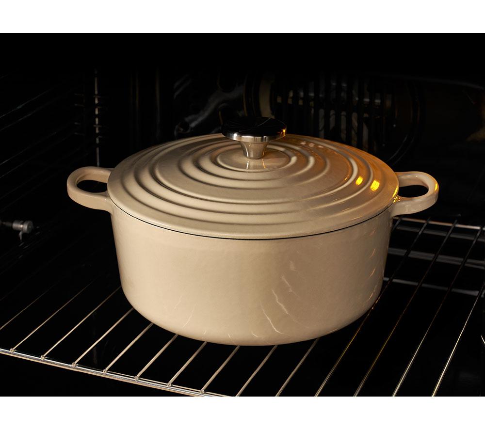 BELLING Farmhouse 90DF Dual Fuel Range Cooker - Anthracite & Chrome image number 19 of 20
