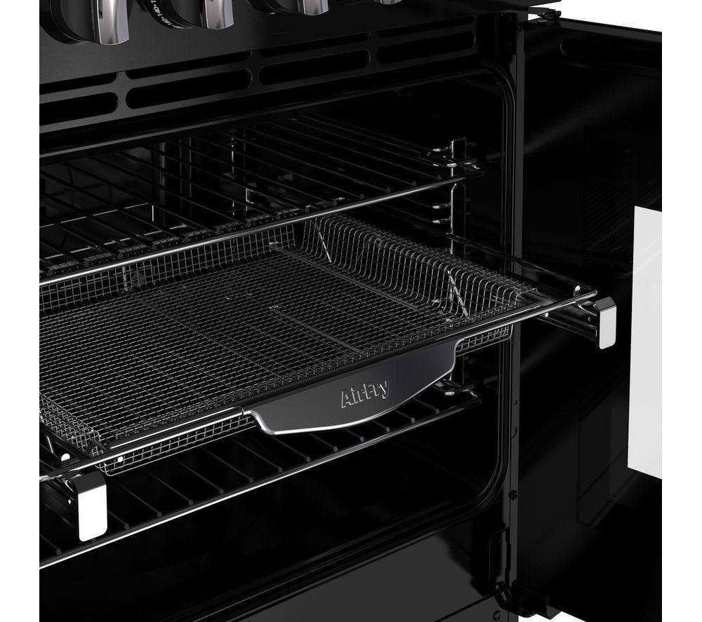 STOVES Richmond 100DF Dual Fuel Range Cooker - Black & Chrome image number 4 of 22