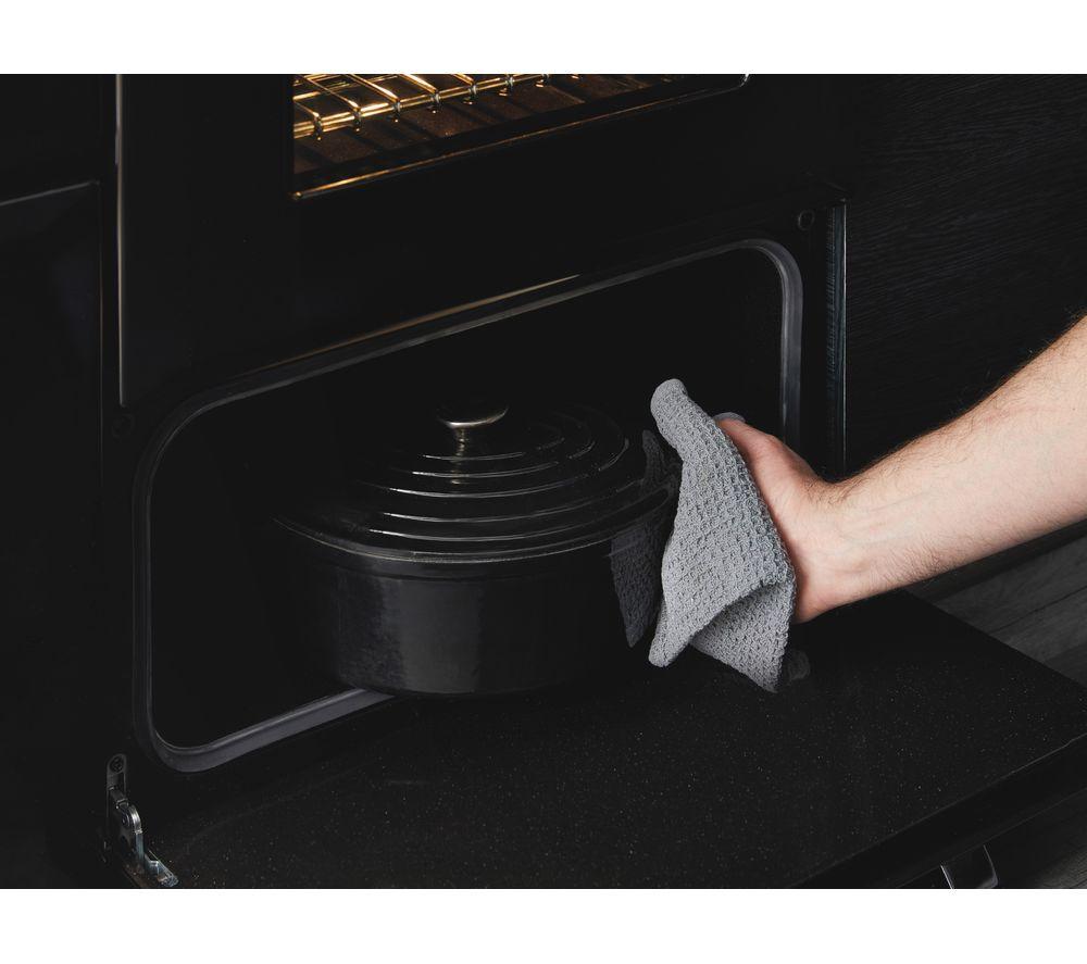 STOVES Richmond 100DF Dual Fuel Range Cooker - Black & Chrome image number 18 of 22