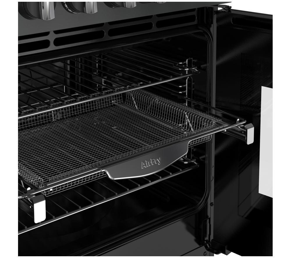 STOVES Richmond 100DF Dual Fuel Range Cooker - Anthracite & Chrome image number 4 of 22