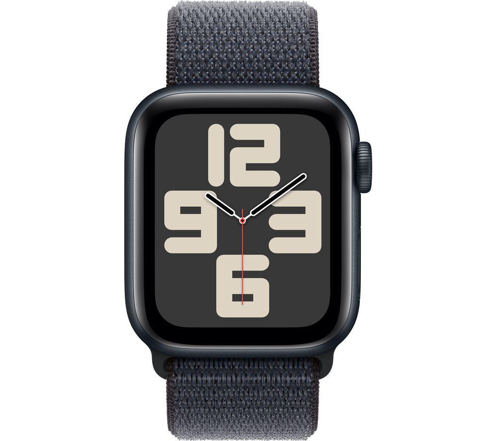 Buy APPLE Watch SE GPS 40 mm Midnight Aluminium Case with Ink Sport Loop Currys