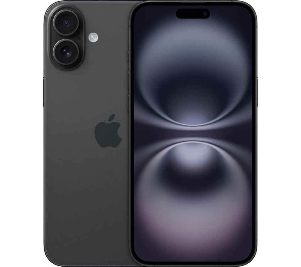 APPLE iPhone 16 Plus - 128 GB, Black
