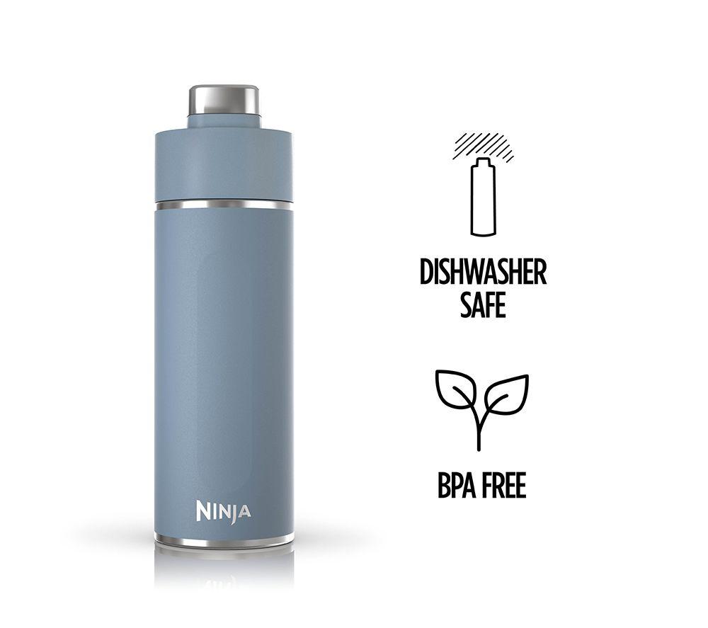 NINJA Thirsti Travel Water Bottle - Blue, 700 ml image number 6 of 9