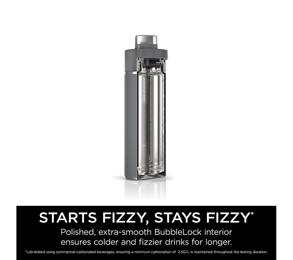 NINJA Thirsti Travel Water Bottle - Grey, 700 ml image number 8 of 9