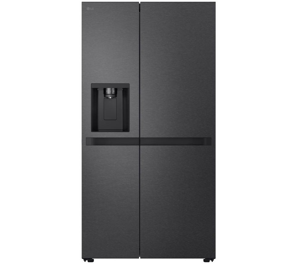 LG NatureFRESH GSLC41EPPE American-Style Fridge Freezer - Matte Black