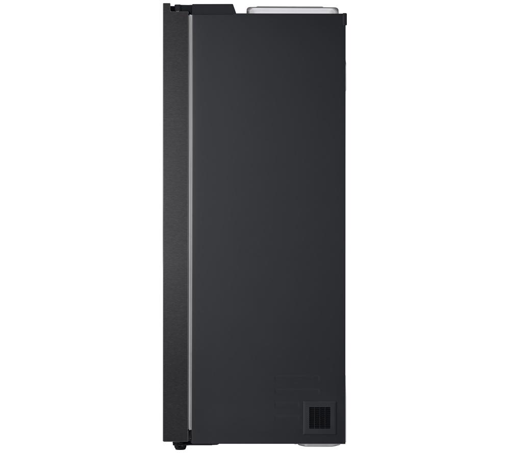 LG NatureFRESH GSLC41EPPE American-Style Fridge Freezer - Matte Black image number 13 of 14