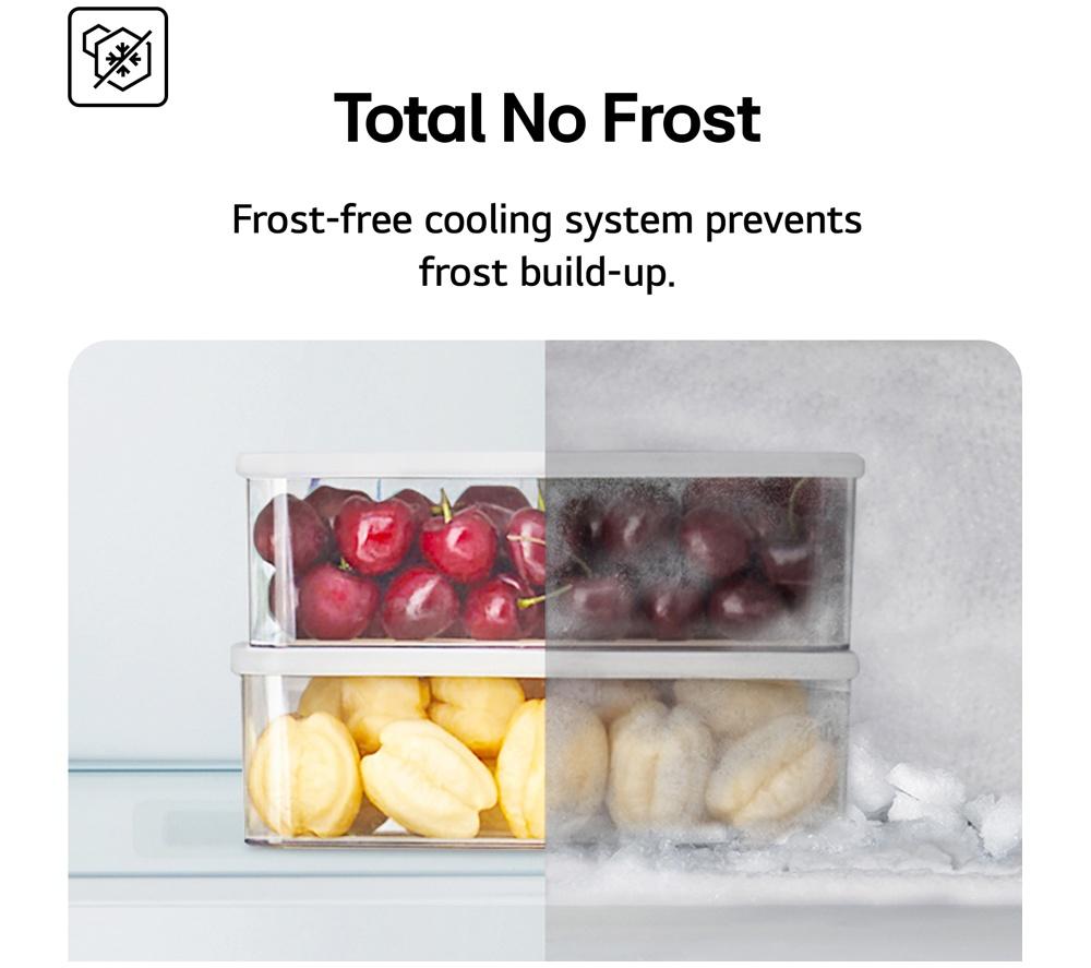 LG NatureFRESH GSLC41PYPE American-Style Fridge Freezer - Prime Silver image number 5 of 14