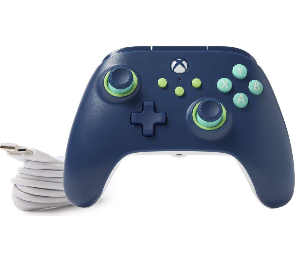 POWERA Wired Controller for Xbox One & Series X|S - Mariner Blue image number 3 of 7