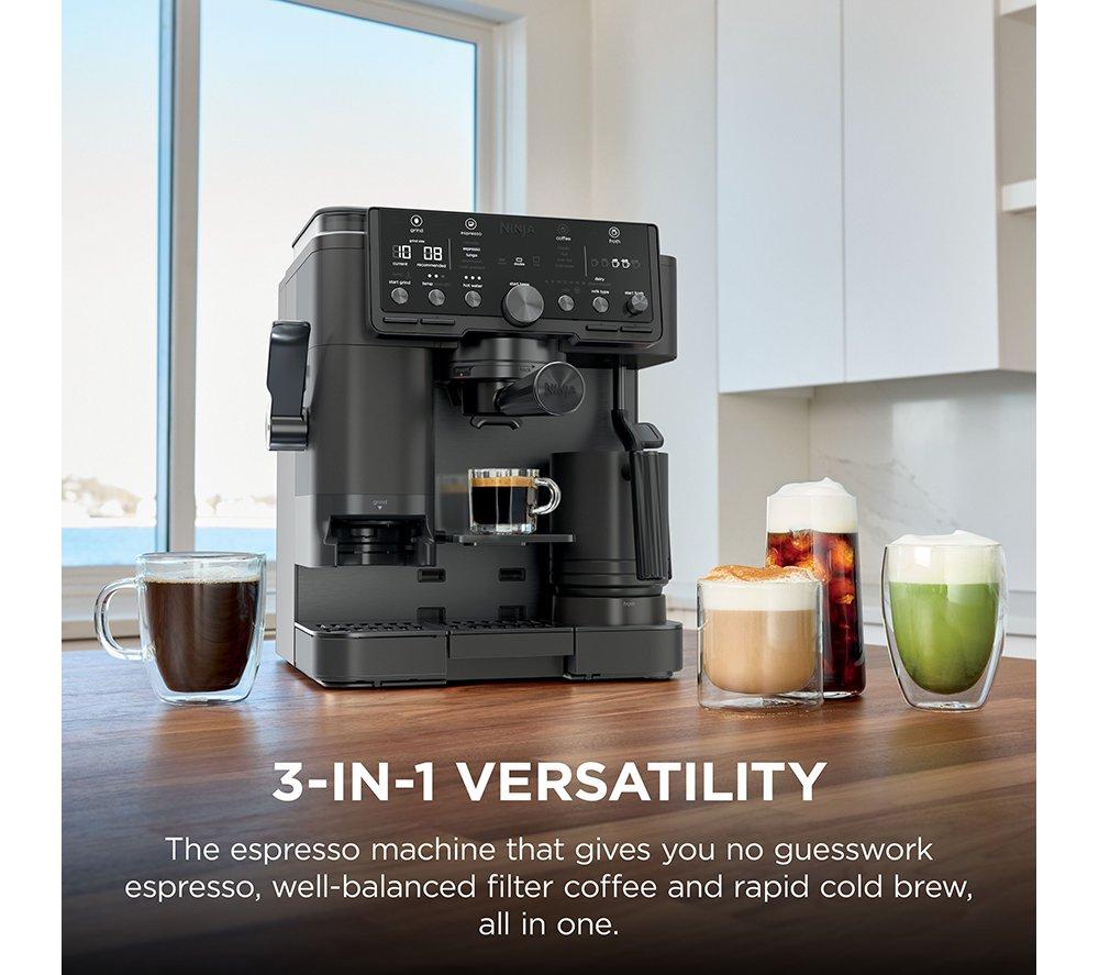NINJA Luxe Caf&eacute; Pro Series ES701UKBK2 Bean to Cup Coffee Machine - Black image number 2 of 10