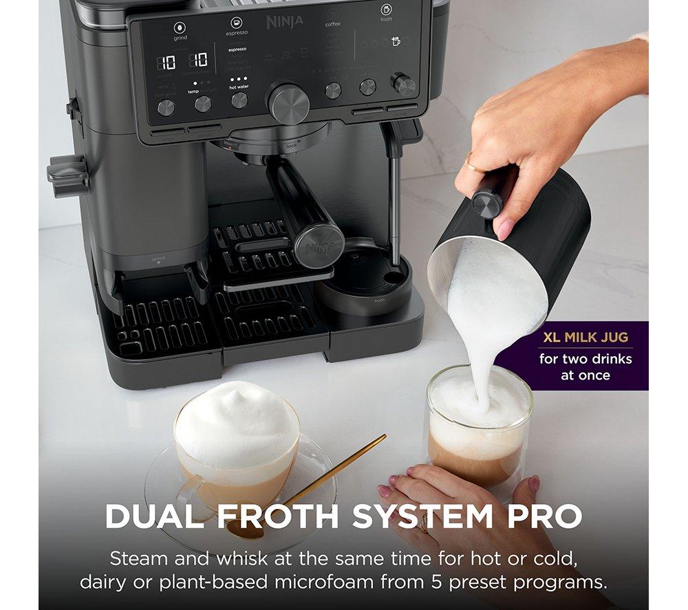 NINJA Luxe Caf&eacute; Pro Series ES701UKBK2 Bean to Cup Coffee Machine - Black image number 8 of 10