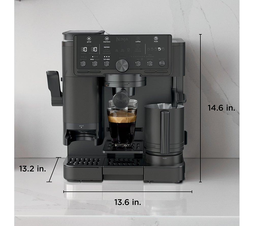 NINJA Luxe Caf&eacute; Pro Series ES701UKBK2 Bean to Cup Coffee Machine - Black image number 9 of 10