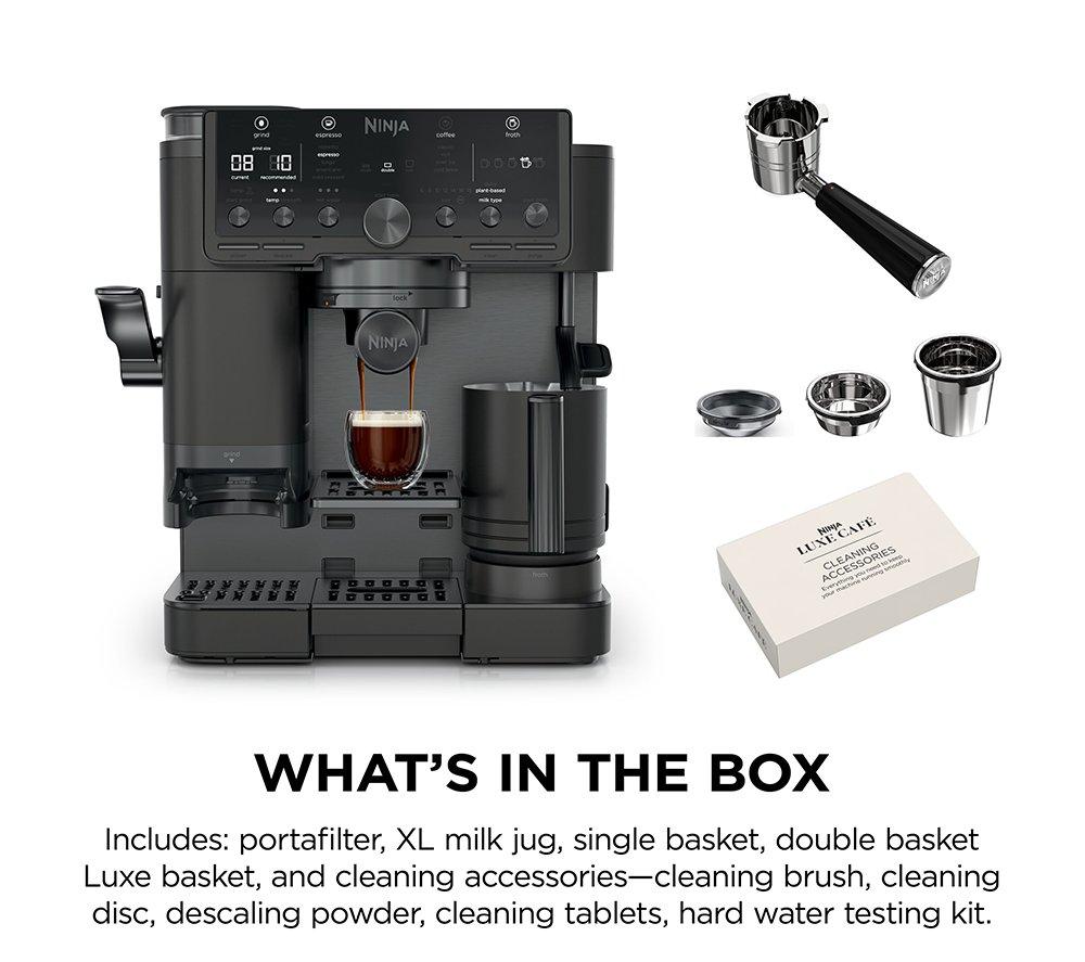 NINJA Luxe Caf&eacute; Pro Series ES701UKBK2 Bean to Cup Coffee Machine - Black image number 10 of 10