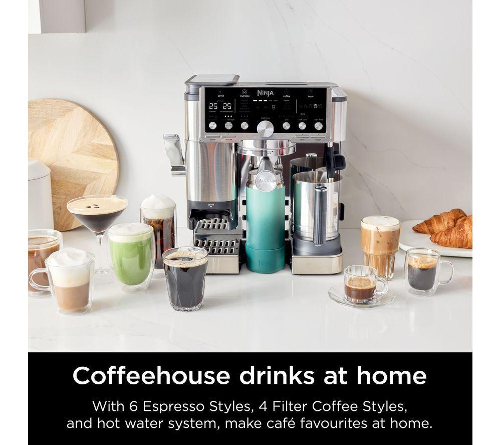 NINJA Luxe Cafe Pro Series ES701UK Bean to Cup Coffee Machine - Silver & Stainless Steel image number 7 of 9