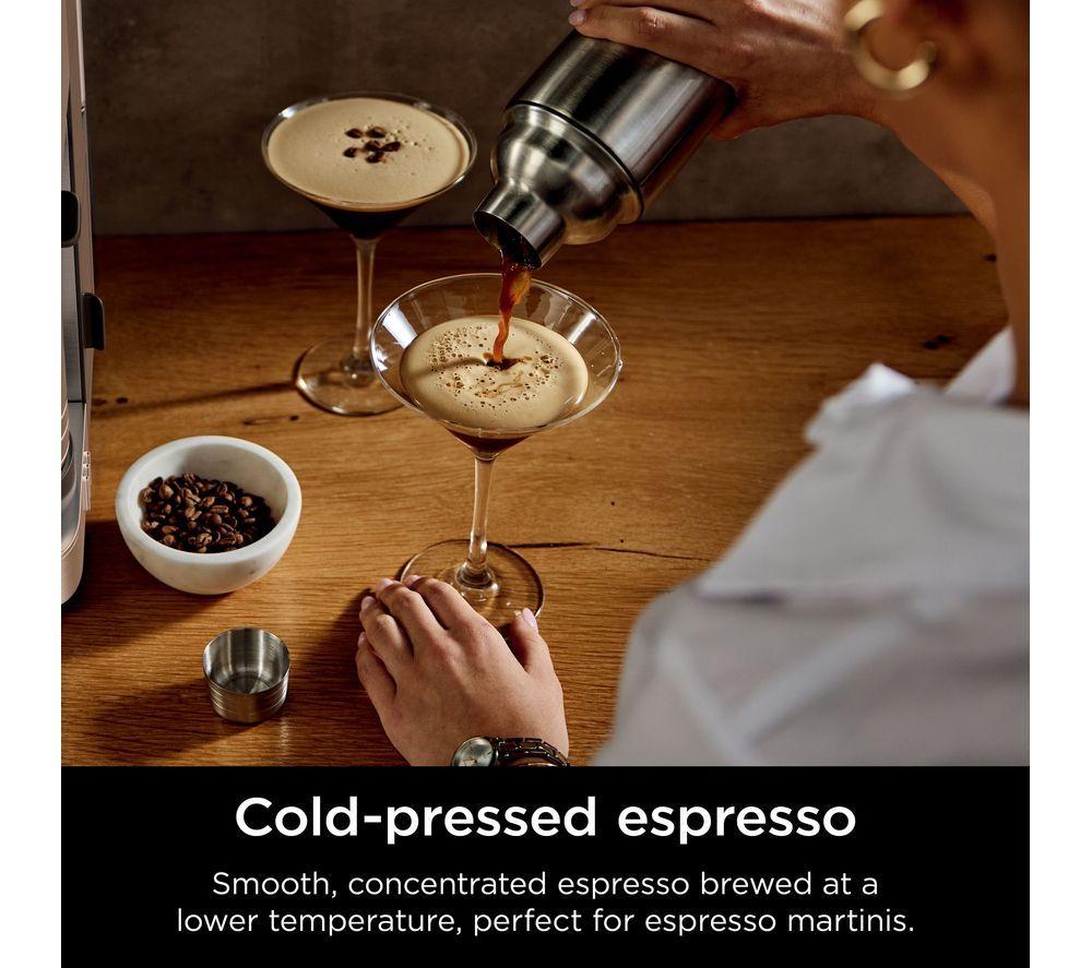 NINJA Luxe Cafe Pro Series ES701UK Bean to Cup Coffee Machine - Silver & Stainless Steel image number 8 of 9