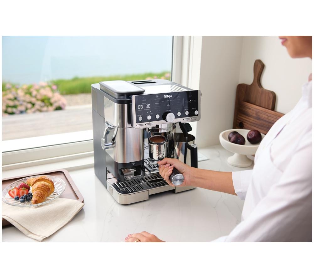 NINJA Luxe Cafe Pro Series ES701UK Bean to Cup Coffee Machine - Silver & Stainless Steel image number 11 of 14