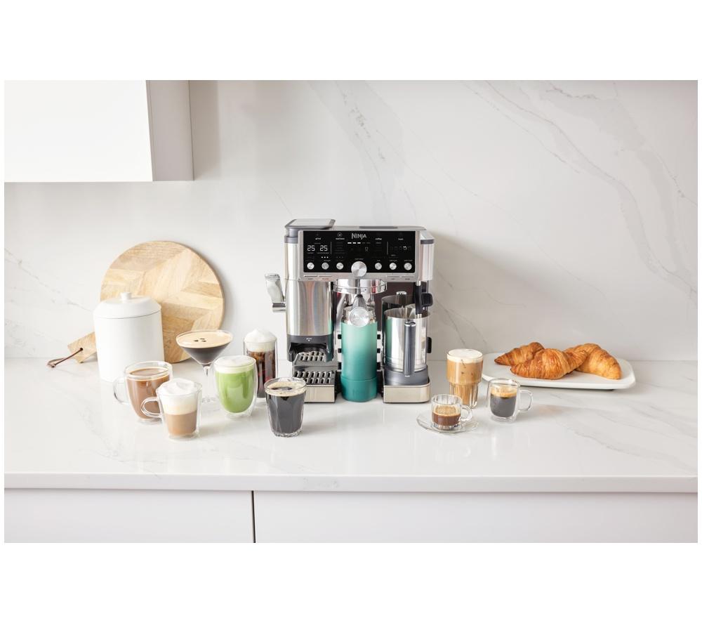 NINJA Luxe Cafe Pro Series ES701UK Bean to Cup Coffee Machine - Silver & Stainless Steel image number 13 of 14