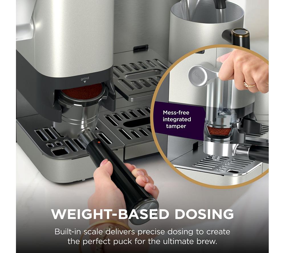 NINJA Luxe Caf&eacute; Pro Series ES701UKWH Bean to Cup Coffee Machine - White image number 6 of 9