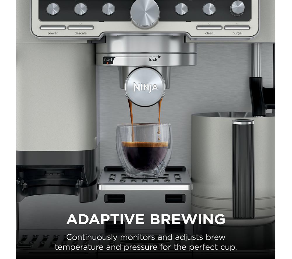 NINJA Luxe Caf&eacute; Pro Series ES701UKWH Bean to Cup Coffee Machine - White image number 7 of 9