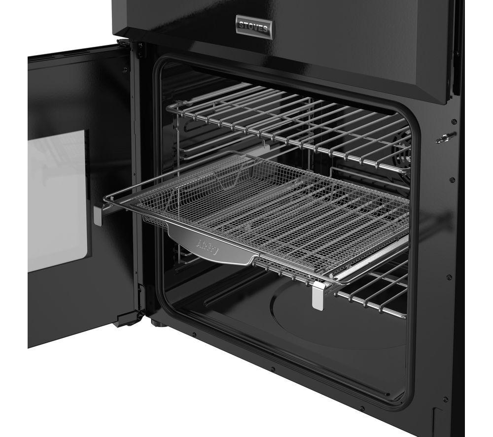 STOVES Richmond Deluxe 60Ei Electric Induction Cooker - Black & Chrome image number 8 of 19