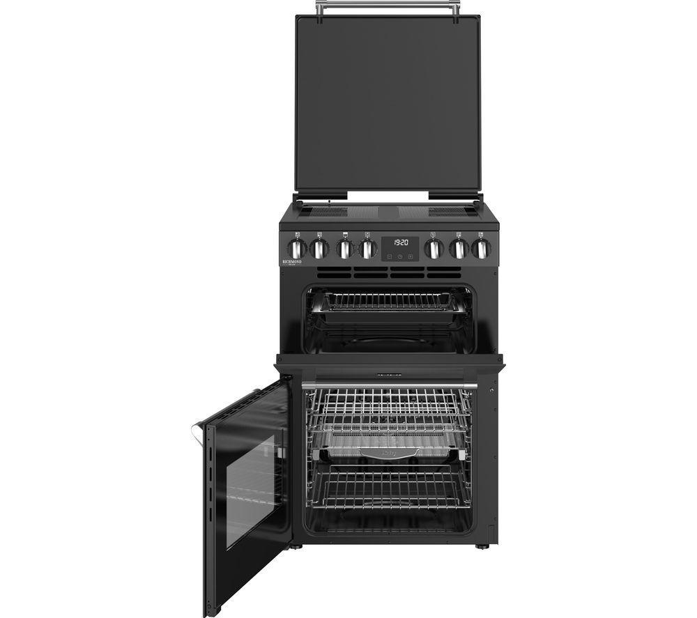 STOVES Richmond Deluxe 60Ei Electric Induction Cooker - Anthracite & Chrome image number 2 of 18