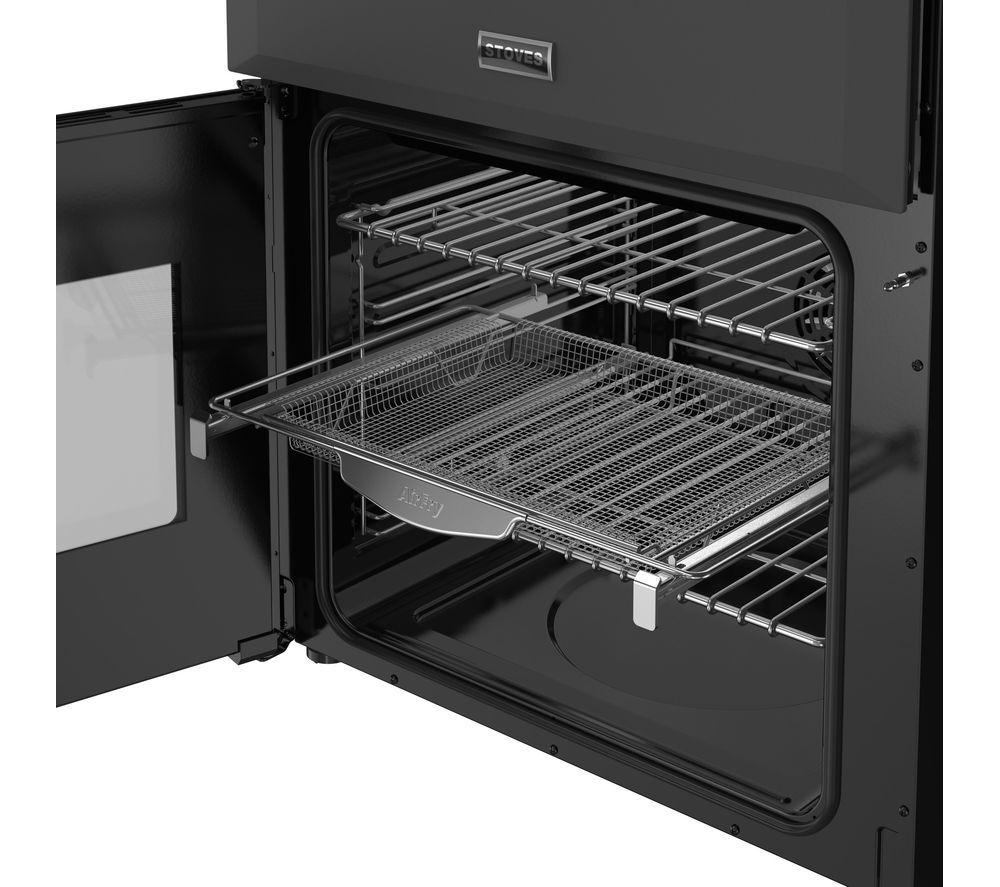 STOVES Richmond Deluxe 60Ei Electric Induction Cooker - Anthracite & Chrome image number 7 of 18