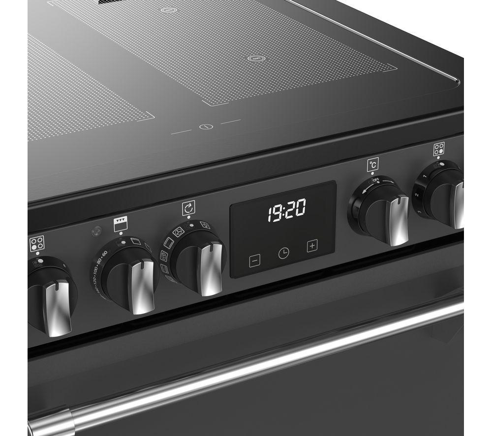 STOVES Richmond Deluxe 60Ei Electric Induction Cooker - Anthracite & Chrome image number 9 of 18
