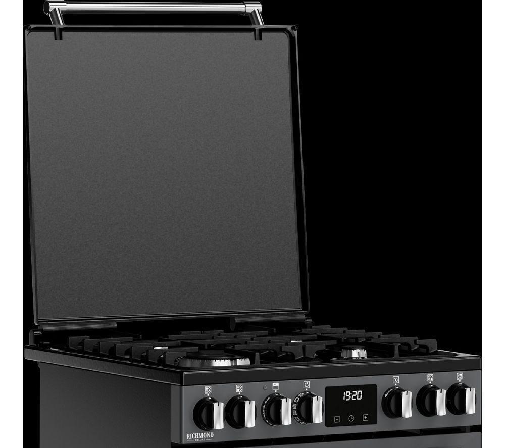 STOVES Richmond Deluxe 60Ei Electric Induction Cooker - Anthracite & Chrome image number 12 of 18