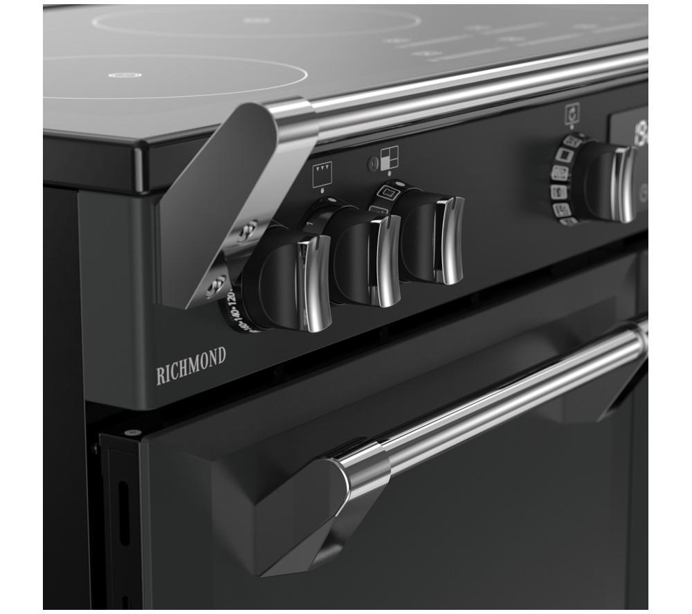 STOVES Richmond 100Ei Electric Induction Range Cooker - Anthracite & Chrome image number 5 of 20
