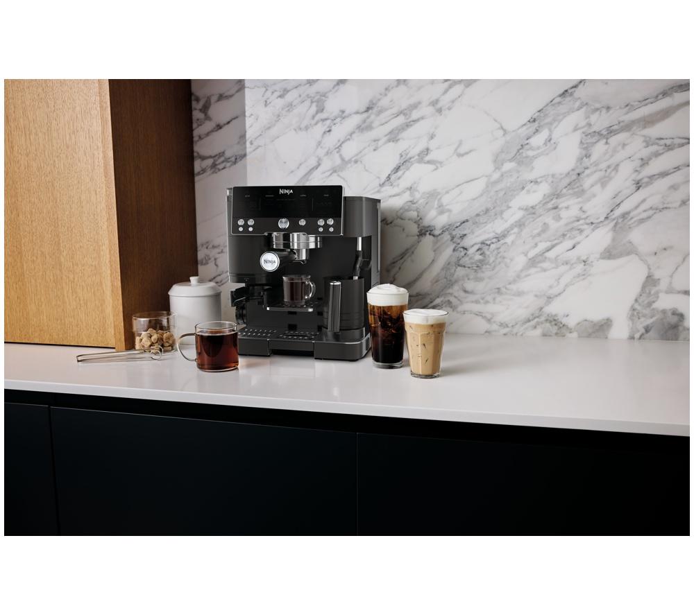 NINJA Luxe Cafe Premier Series ES601UKBK Bean to Cup Coffee Machine - Black image number 8 of 11