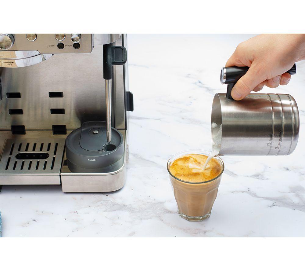 NINJA Luxe Cafe Premier Series ES601UK Bean to Cup Coffee Machine - Silver & Black image number 16 of 20