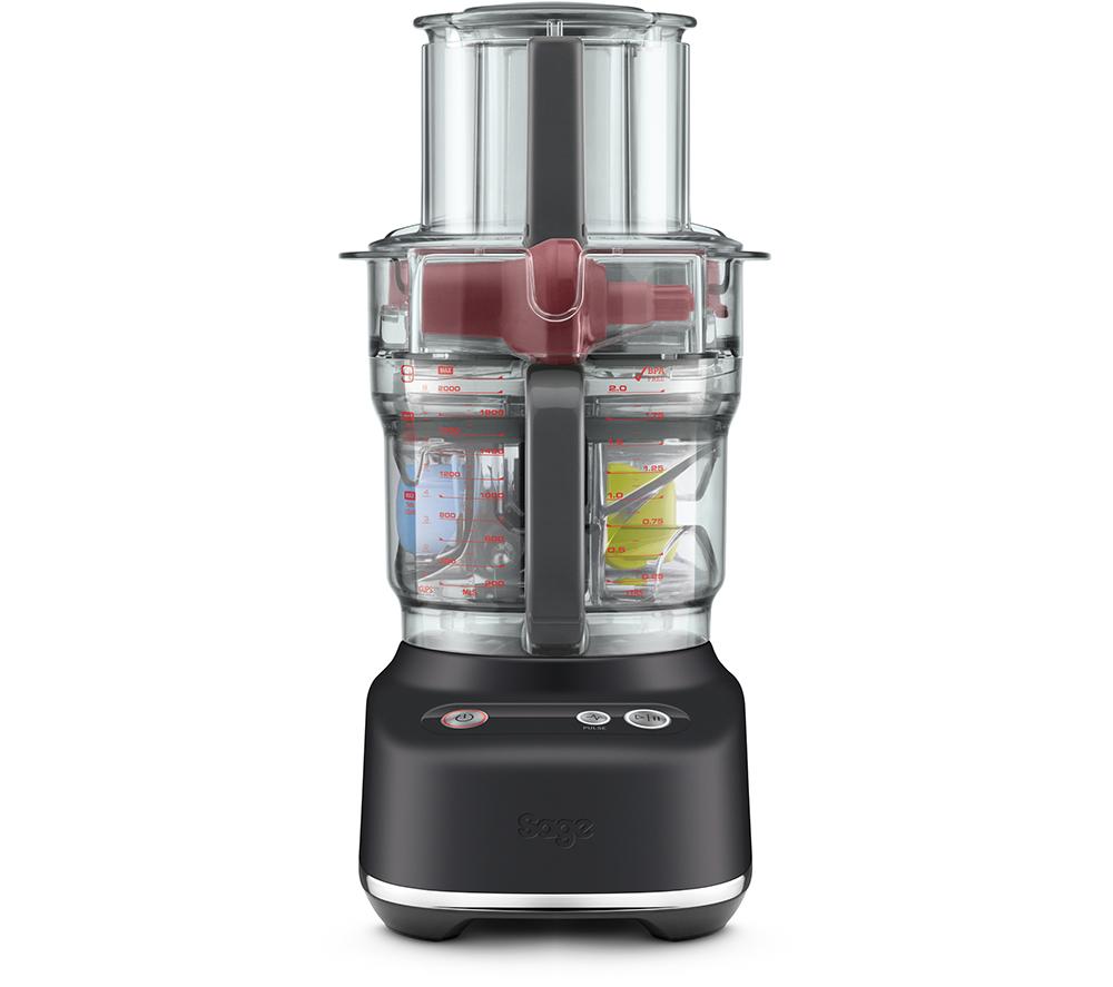 SAGE The Paradice 9 SFP638BTR2GUK1 Food Processor - Black Truffle
