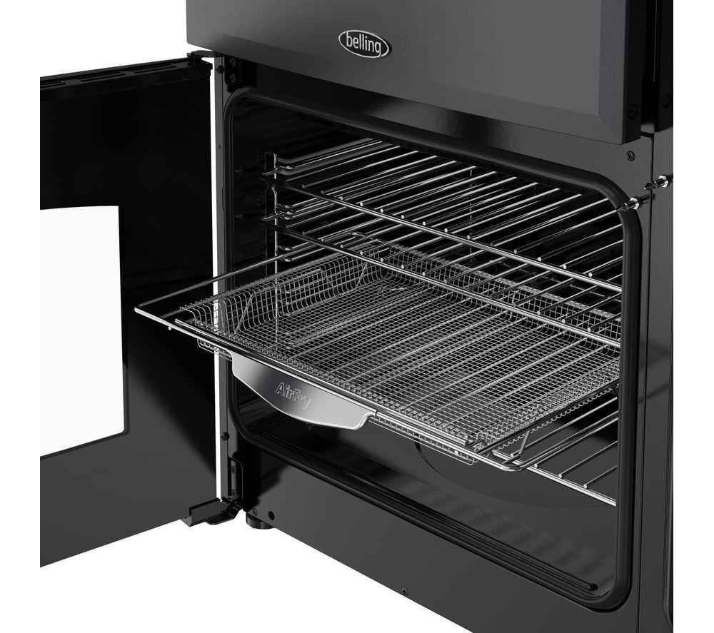 BELLING Farmhouse 90E Electric Ceramic Range Cooker - Anthracite & Chrome image number 4 of 14
