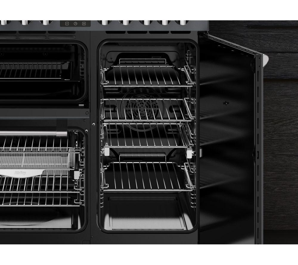 STOVES Richmond 90Ei Electric Induction Range Cooker - Black & Chrome image number 7 of 18