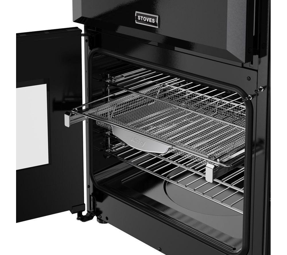 STOVES Richmond 90Ei Electric Induction Range Cooker - Black & Chrome image number 8 of 18