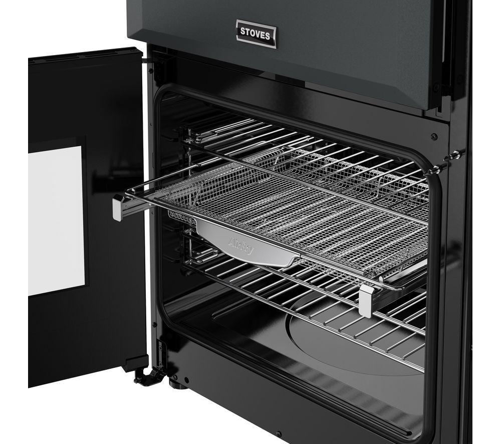 STOVES Richmond 90Ei Electric Induction Range Cooker - Anthracite & Chrome image number 4 of 20