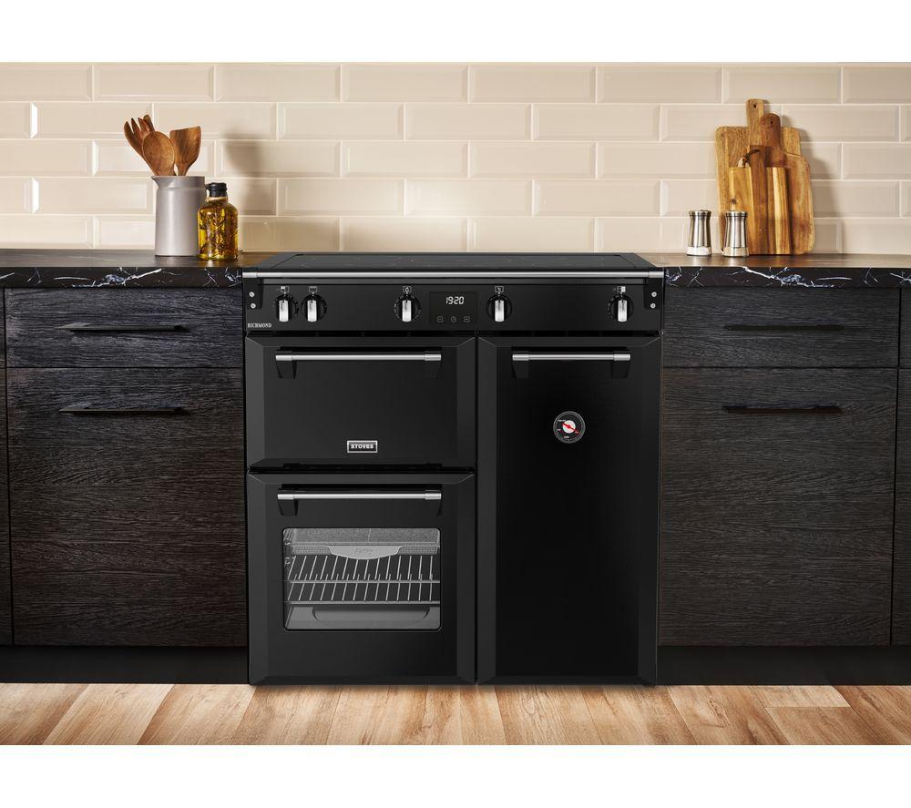 STOVES Richmond 90Ei Electric Induction Range Cooker - Anthracite & Chrome image number 11 of 20