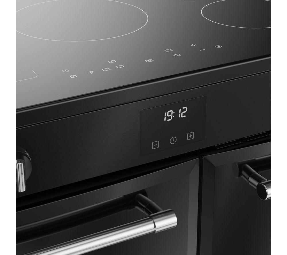 BELLING Farmhouse 90EI Electric Induction Range Cooker - Black image number 9 of 20